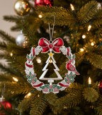 [2D FLAT ACRYLIC] Personalized Angel Memorial Ornament – In Loving Memory Sympathy Gift