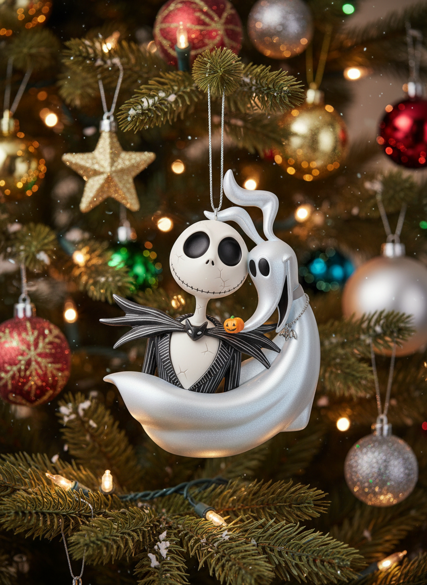 [2D FLAT ACRYLIC] First Christmas in Our New Home 2024 Ornament – Personalized Keepsake Gift