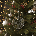 [2D FLAT ACRYLIC] 1st Paper Anniversary Ornament 2025 – Wedding Keepsake Gift for Couples