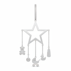 [2D FLAT ACRYLIC] Baby's First Christmas Ornament 2025 – Newborn Mobile Keepsake Gift