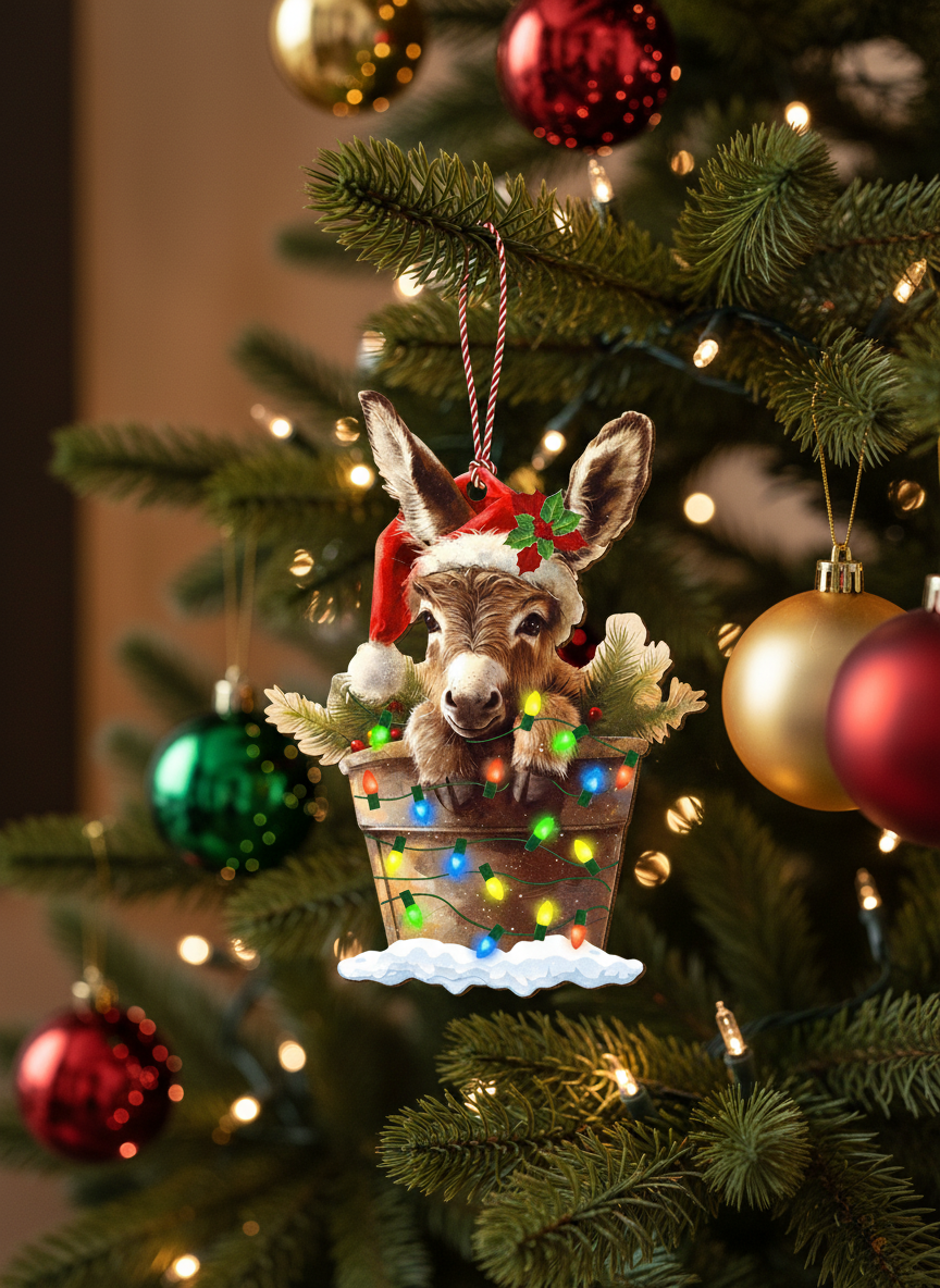 [2D FLAT ACRYLIC] Angel Wings Memorial Photo Ornament | Sympathy Gift for Loss of Loved One