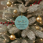 [2D FLAT ACRYLIC] Teacher Christmas Ornament 2025 – Meaningful Thank You Gift for Educators