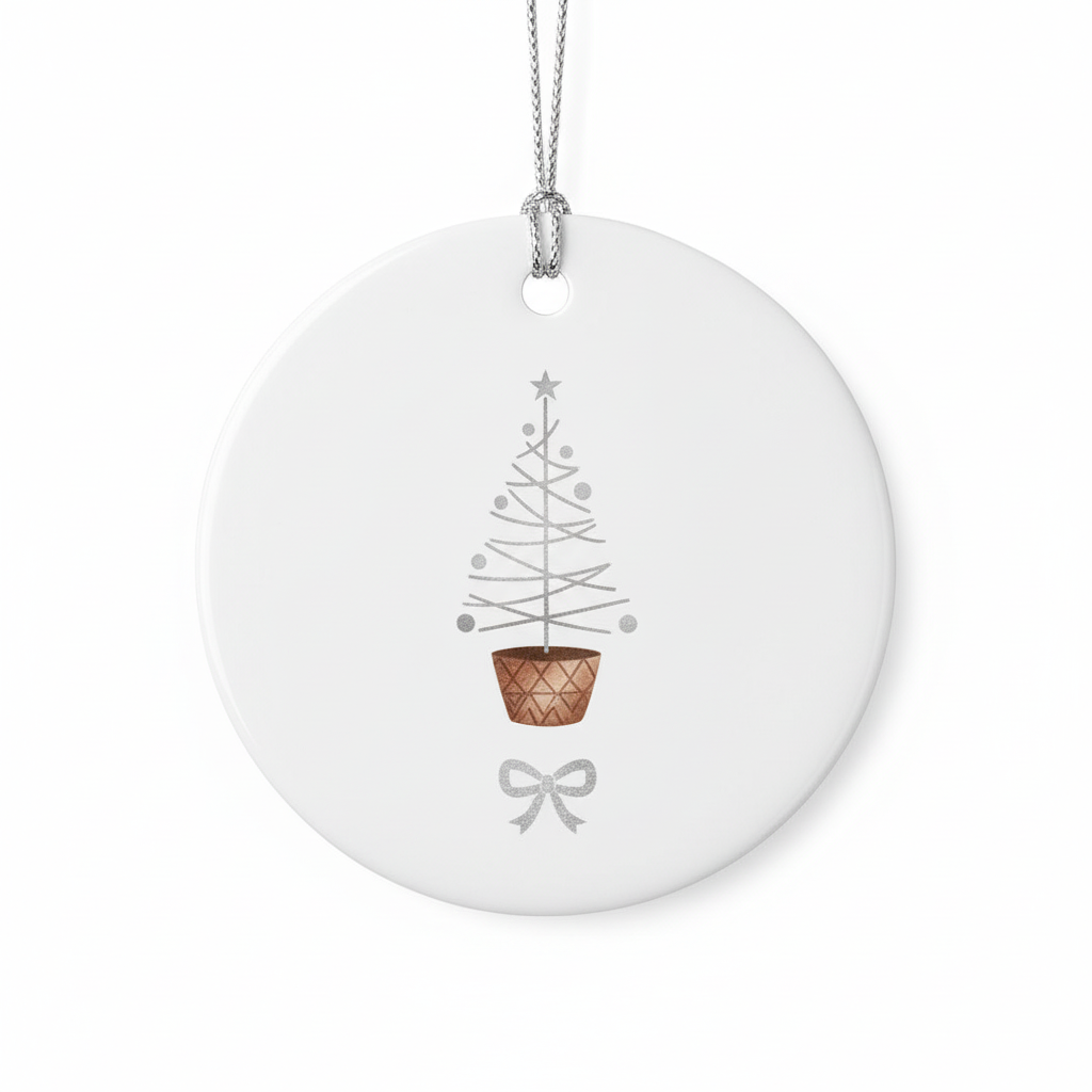 [2D FLAT ACRYLIC] Promoted to Grandparents Ornament – Personalized Pregnancy Announcement Gift