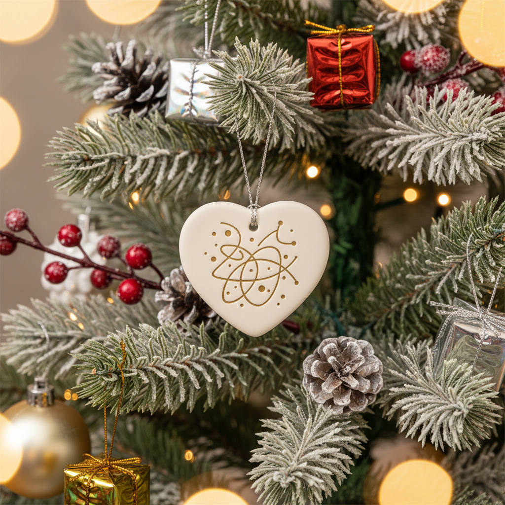 [2D FLAT ACRYLIC] Personalised Coworker Leaving Gift – Ceramic Keepsake Ornament for Colleagues