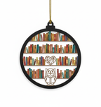 [2D FLAT ACRYLIC] Just One More Chapter Ornament – Unique Christmas Gift for Book Lovers & Readers