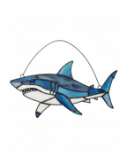 [2D FLAT ACRYLIC] Shark Suncatcher Window Hanging – Unique Gift for Shark Lovers
