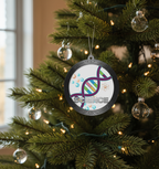 [2D FLAT ACRYLIC] Science Themed Christmas Ornament – Unique Keepsake Gift for Scientists & Teachers