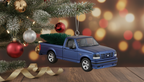 [2D FLAT ACRYLIC] Hallmark 1995 Ford SVT Lightning Truck Christmas Ornament | All-American Series Collector Gift