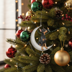 [2D FLAT ACRYLIC] Best Grandma Ever Christmas Ornament 2024 | Keepsake Gift from Grandkids