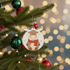 [2D FLAT ACRYLIC] Cozy Sweater Christmas Ornament