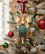 [2D FLAT ACRYLIC] Enchanting Butterfly Fairy Ornament – Acrylic Tabletop Art for Home & Office Decor