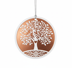 [2D FLAT ACRYLIC] 40th Wedding Anniversary Ceramic Ornament – Keepsake Gift for Couples