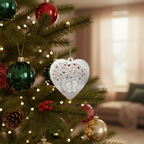 [2D FLAT ACRYLIC] 70th Platinum Anniversary Ornament 2025 – Heartfelt Keepsake Gift for Couples