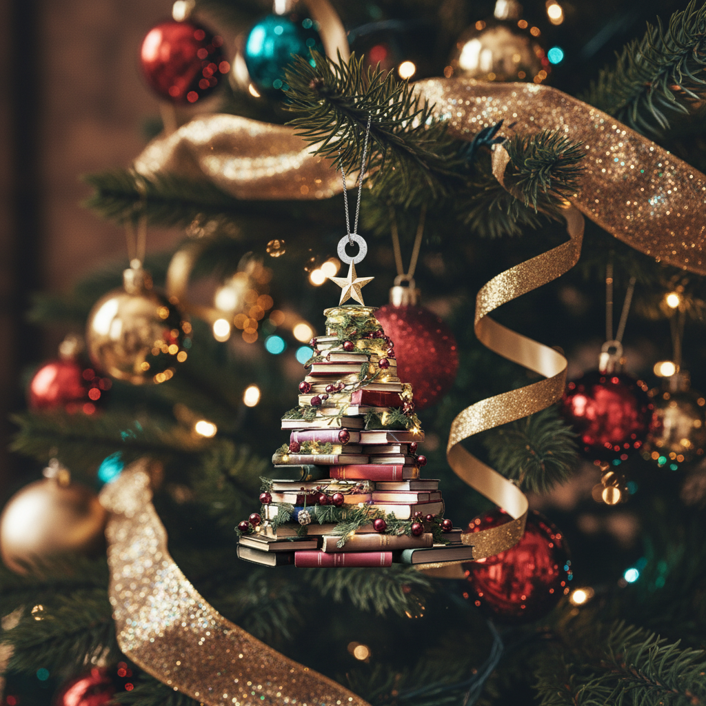 [2D FLAT ACRYLIC] Christmas Ornament for Aunt – Heartfelt Keepsake Gift from Niece or Nephew