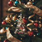 [2D FLAT ACRYLIC] Christmas Ornament for Aunt – Heartfelt Keepsake Gift from Niece or Nephew