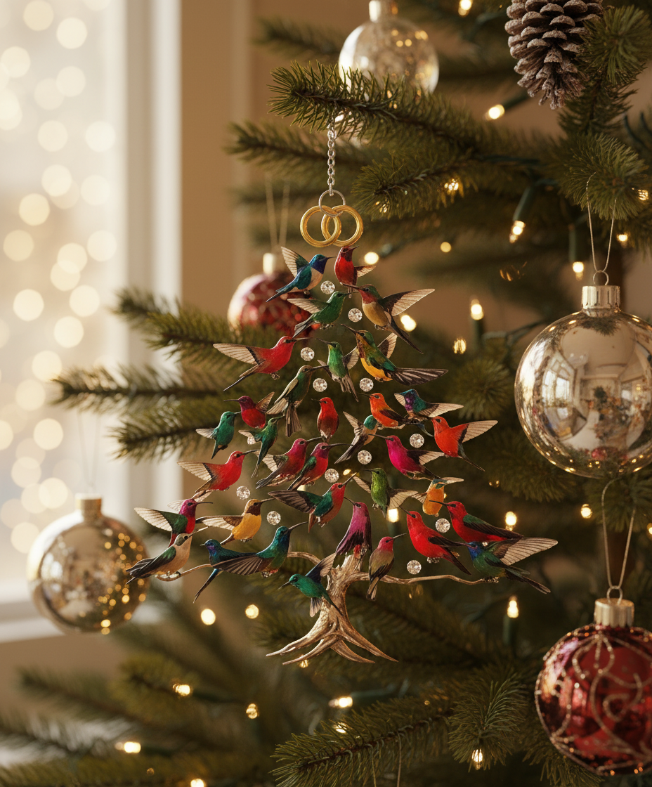 [2D FLAT ACRYLIC] Personalized Memorial Ornament – In Loving Memory of Mom & Dad Remembrance Gift