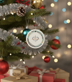 [2D FLAT ACRYLIC] Doctor Christmas Ornament – Ceramic Keepsake Gift for Healthcare Heroes