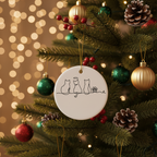 [2D FLAT ACRYLIC] Personalized Family Name Metal Sign – Custom Last Name & Year Outdoor Decor