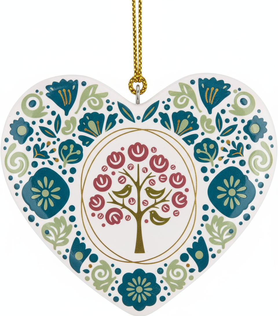 [2D FLAT ACRYLIC] Baby Boy's First Christmas Ornament 2025 – Newborn Holiday Keepsake Gift