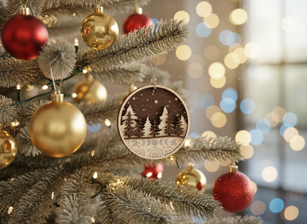 [2D FLAT ACRYLIC] Layered Memorial Ornament In Loving Memory