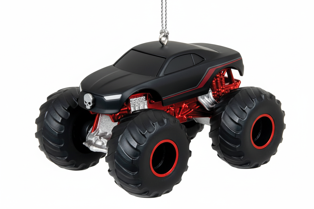 [2D FLAT ACRYLIC] Personalized Truck Driver Ornament | Custom Wooden Trucker Gift for Christmas