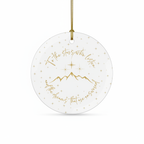 [2D FLAT ACRYLIC] ACOTAR Night Court Glass Ornament – To The Stars Who Listen Bookish Gift
