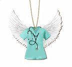 [2D FLAT ACRYLIC] Nurse Christmas Ornament 2025 – Keepsake Gift for Healthcare Heroes