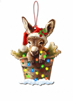 [2D FLAT ACRYLIC] Angel Wings Memorial Photo Ornament | Sympathy Gift for Loss of Loved One