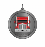 [2D FLAT ACRYLIC] Truck Driver Christmas Ornament | Keepsake Trucker Gift for Holiday Decor