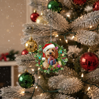 [2D FLAT ACRYLIC] Majestic Wolf Suncatcher – Stained Glass Style Window Hanging & Wall Art