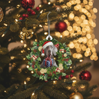 [2D FLAT ACRYLIC] In Loving Memory Custom Photo Ornament – Heartfelt Memorial Gift for Husband