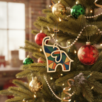 [2D FLAT ACRYLIC] Friendship Elephant Ornament with Story Card – Meaningful Gift for Best Friends