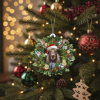 [2D FLAT ACRYLIC] Save the Bees Christmas Ornament – Unique Gardener & Nature Lover Gift