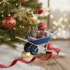 [2D FLAT ACRYLIC] Personalized Fire Truck Christmas Ornament | Custom Gift for Kids & Firefighters