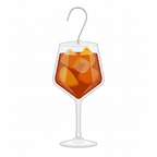 [2D FLAT ACRYLIC] Cocktail Christmas Ornament – Personalized Gift for Whiskey & Cocktail Lovers