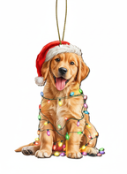 [2D FLAT ACRYLIC] Memorial Christmas Ornament for Loss of Mom | In Loving Memory Keepsake Gift