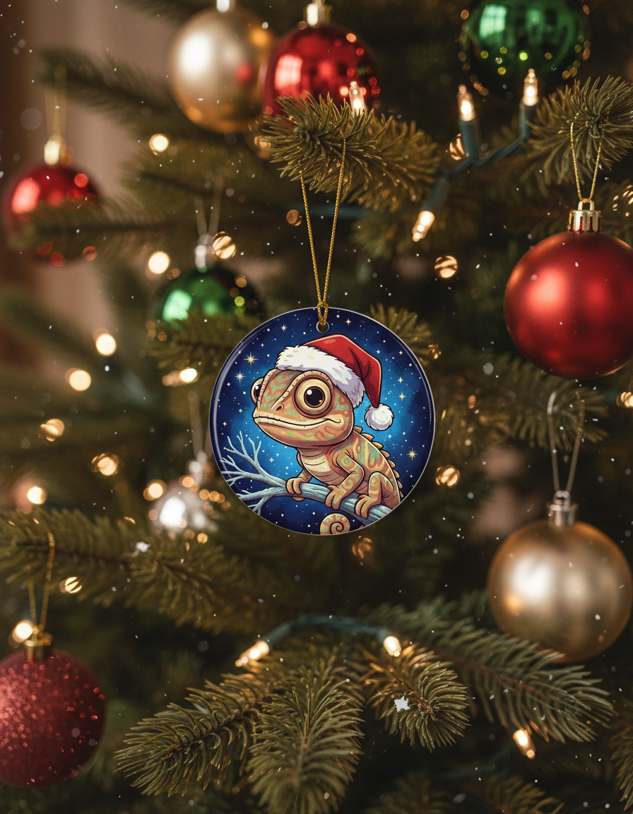 [2D FLAT ACRYLIC] Dad Memorial Christmas Ornament | In Loving Memory Remembrance Gift