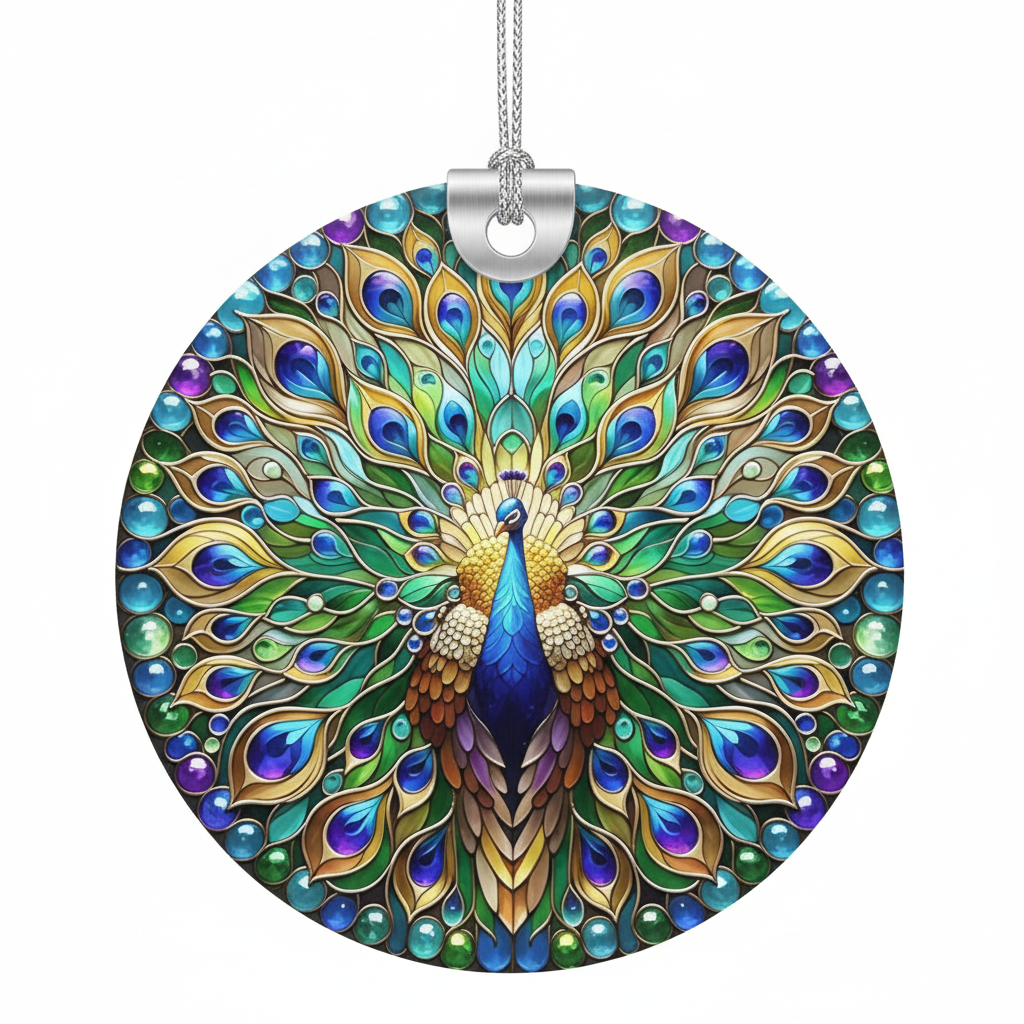 [2D FLAT ACRYLIC] Personalized Dog Ornament - Custom Christmas Memorial & Keepsake Gift