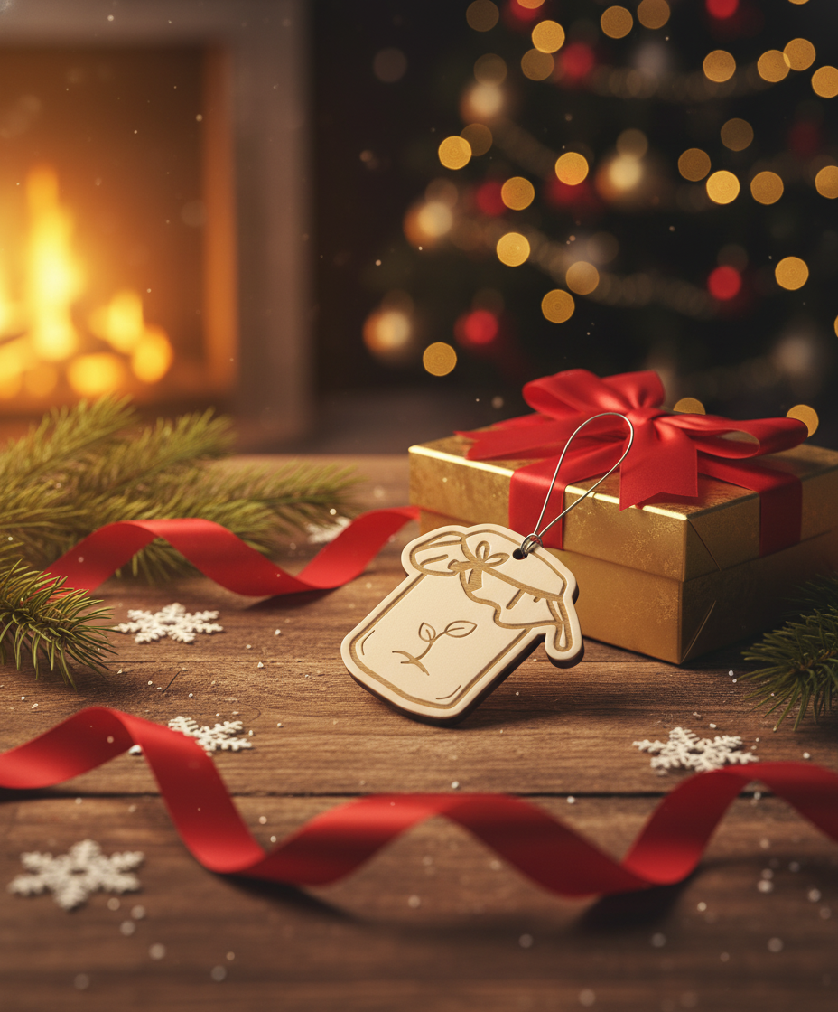 [2D FLAT ACRYLIC] The Year It Started Sourdough Ornament – Custom Handmade Gift for Bakers