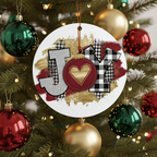 [2D FLAT ACRYLIC] Our First Home Christmas Ornament 2024 – New Homeowner Housewarming Gift