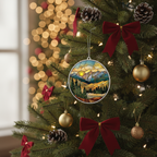 [2D FLAT ACRYLIC] Personalized Pet Memorial Ornament – Forever in our Hearts Pet Loss Gift