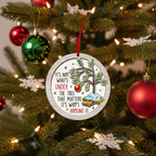 [2D FLAT ACRYLIC] Meaningful Christmas Ornament | It's Not What's Under the Tree Quote | Family Holiday Gift 2025