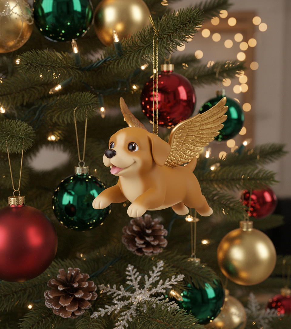 [2D FLAT ACRYLIC] Personalized Snowmobile Rider Christmas Ornament | Custom Name & Year Gift