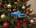 [2D FLAT ACRYLIC] Personalized Car Photo Ornament – Custom Holiday Gift for Car Lovers