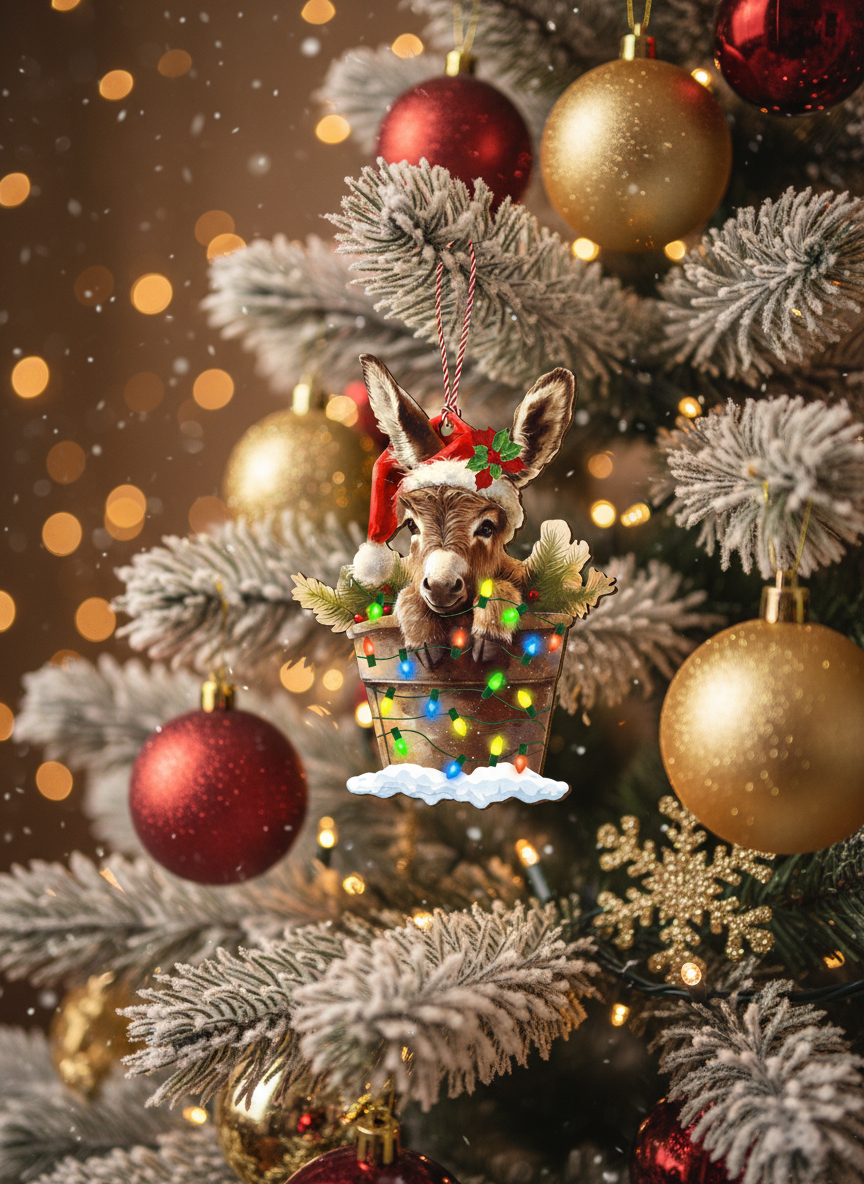 [2D FLAT ACRYLIC] Angel Wings Memorial Photo Ornament | Sympathy Gift for Loss of Loved One