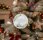 [2D FLAT ACRYLIC] Personalized 3D Pet Name Ornament – Custom Dog & Cat Christmas Gift