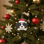 [2D FLAT ACRYLIC] Appenzeller Sennenhund Dog Christmas Ornament – Festive Holiday Decor Gift
