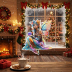 [2D FLAT ACRYLIC] Enchanting Fairy Garden Stake – Acrylic Outdoor Yard Art & Lawn Ornament