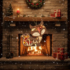 [2D FLAT ACRYLIC] Fox Ornament | 2D Flat Acrylic Ornament | Woodland Animal Christmas Decoration | Clear Forest Fox Gift | Holiday Tree Décor 2025