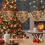 [2D FLAT ACRYLIC] Heart-Shaped Bookshelf Ornament – Perfect Gift for Book Lovers & Readers